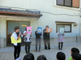 避難訓練・消火訓練の様子