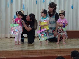 6月生まれのお誕生会の様子