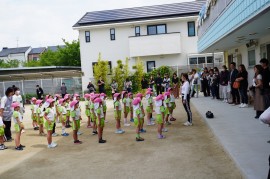保育参観の様子(5歳児きく組)