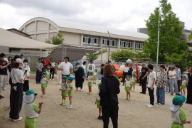 保育参観の様子(4歳児さくら組)