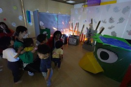 夏祭りを開催しました!(0~4歳児・分園)