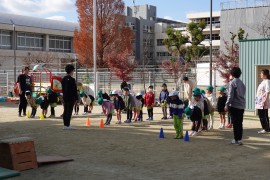 体操参観の様子（４歳児・５歳児）