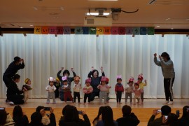 生活発表会の様子（０～３歳児）
